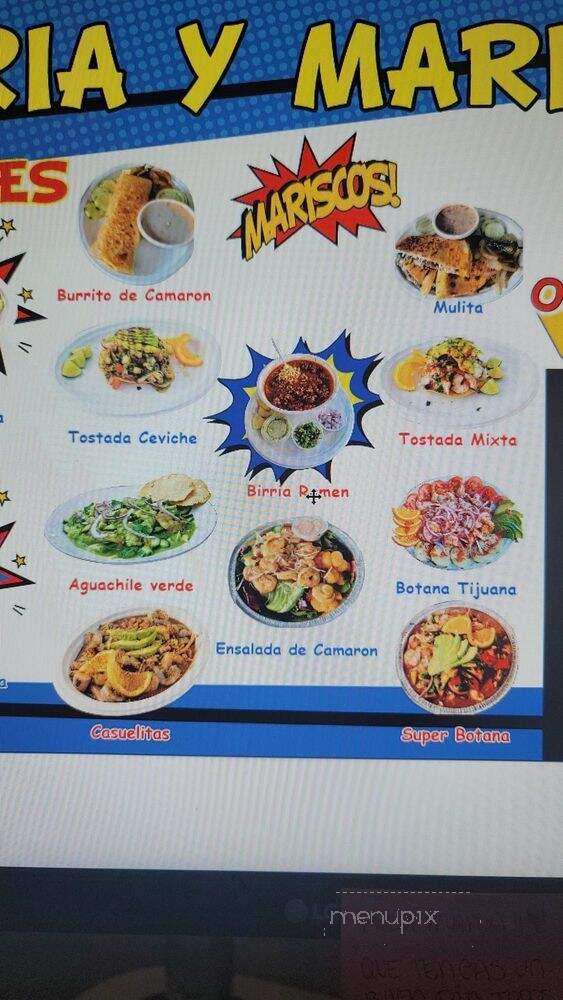 Tijuanas Birria Y Mariscos - Pittsburg, CA menu_pic