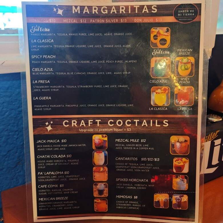 Sabor De Mi Tierra Mexican Grill - Addison, IL menu_pic
