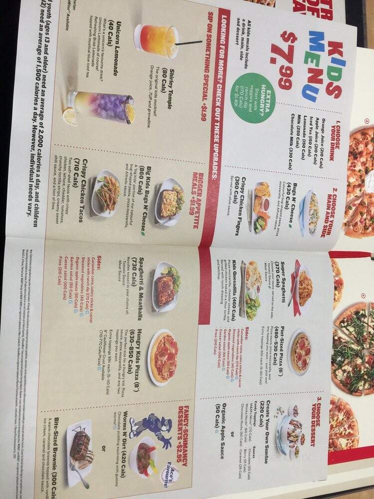 Boston Pizza - Niagara Falls, ON menu_pic