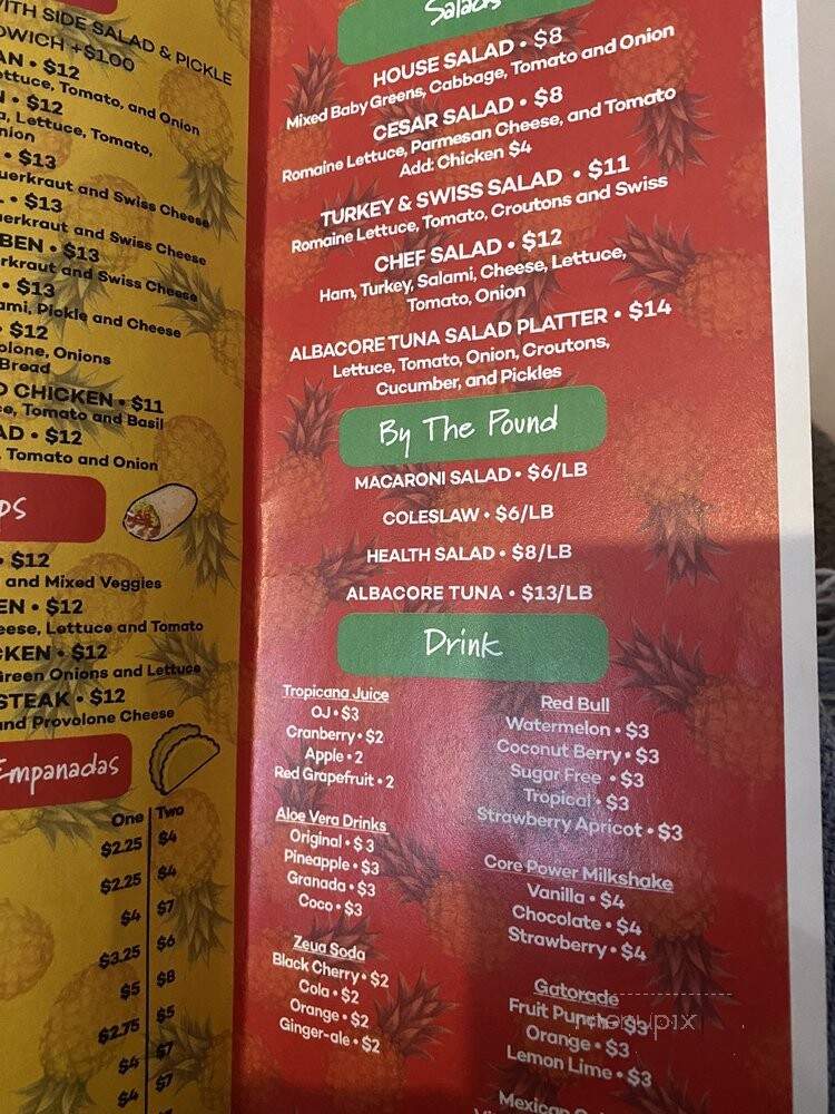 Pineapple Pete's This & That - Oakland Park, FL menu_pic