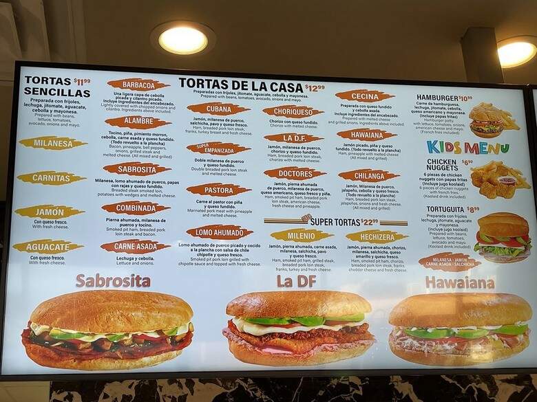 La Hechizera Tortas - Garland, TX menu_pic