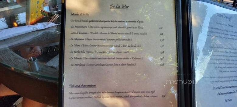 Chez l'Artisan - Saint-Mathias-sur-Richelieu, QC menu_pic