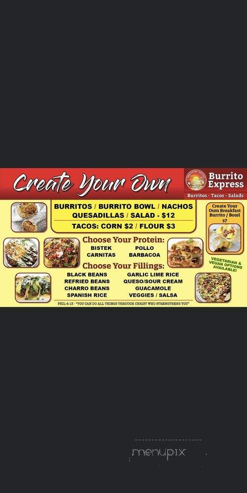 Burrito Express - South Padre Island, TX
