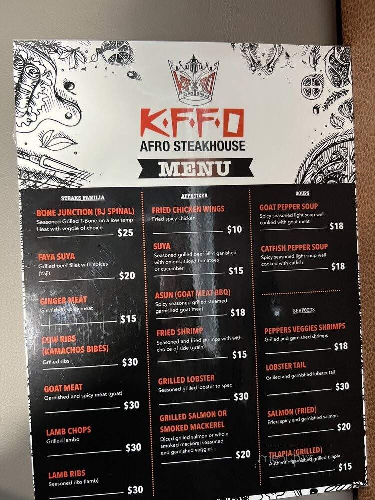 KFFO Afro Steakhouse - Houston, TX