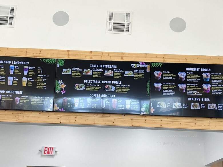 Wow Wow Hawaiian Lemonade - Houston, TX menu_pic