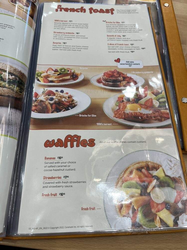 Cora - Chilliwack, BC menu_pic