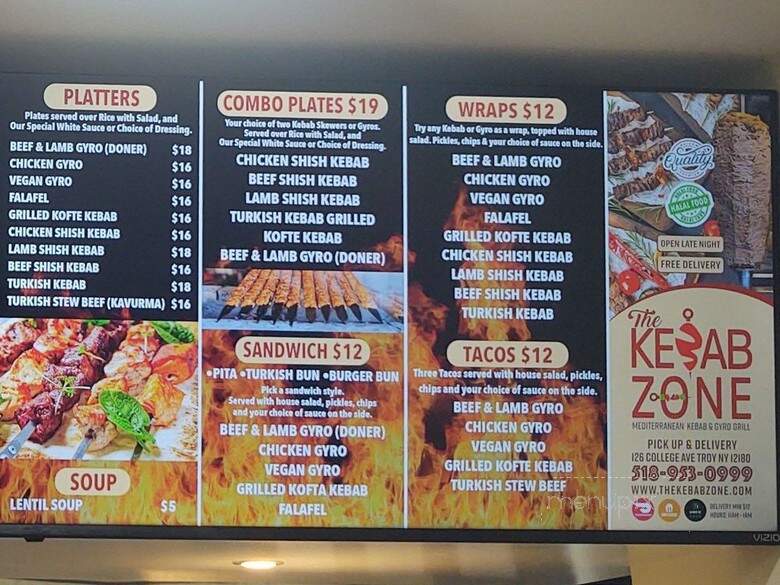 The Kebab Zone - Troy, NY