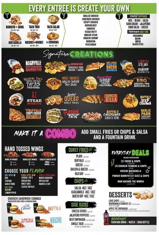 Bubbakoo's Burritos - Blue Ash, OH menu_pic