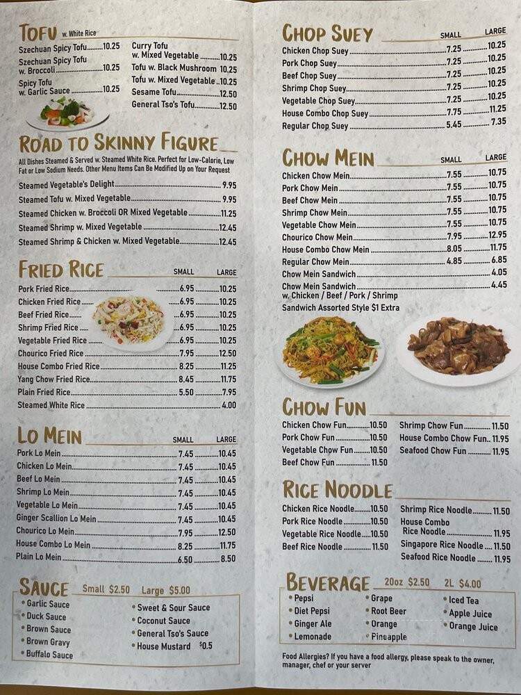 Mr. Chen - Fall River, MA menu_pic