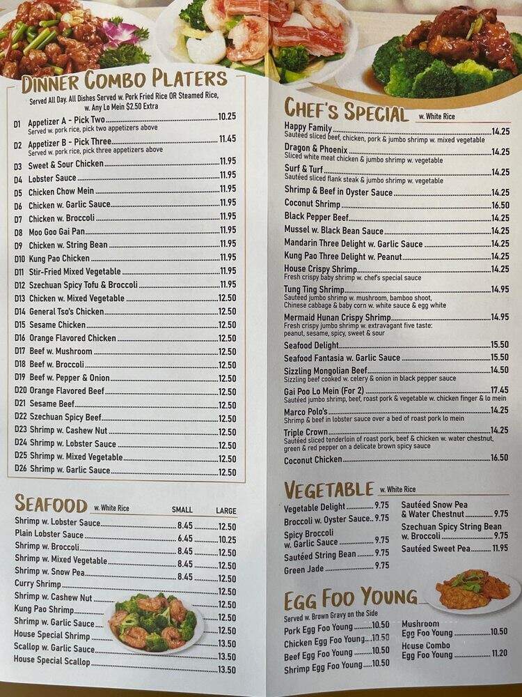 Mr. Chen - Fall River, MA menu_pic