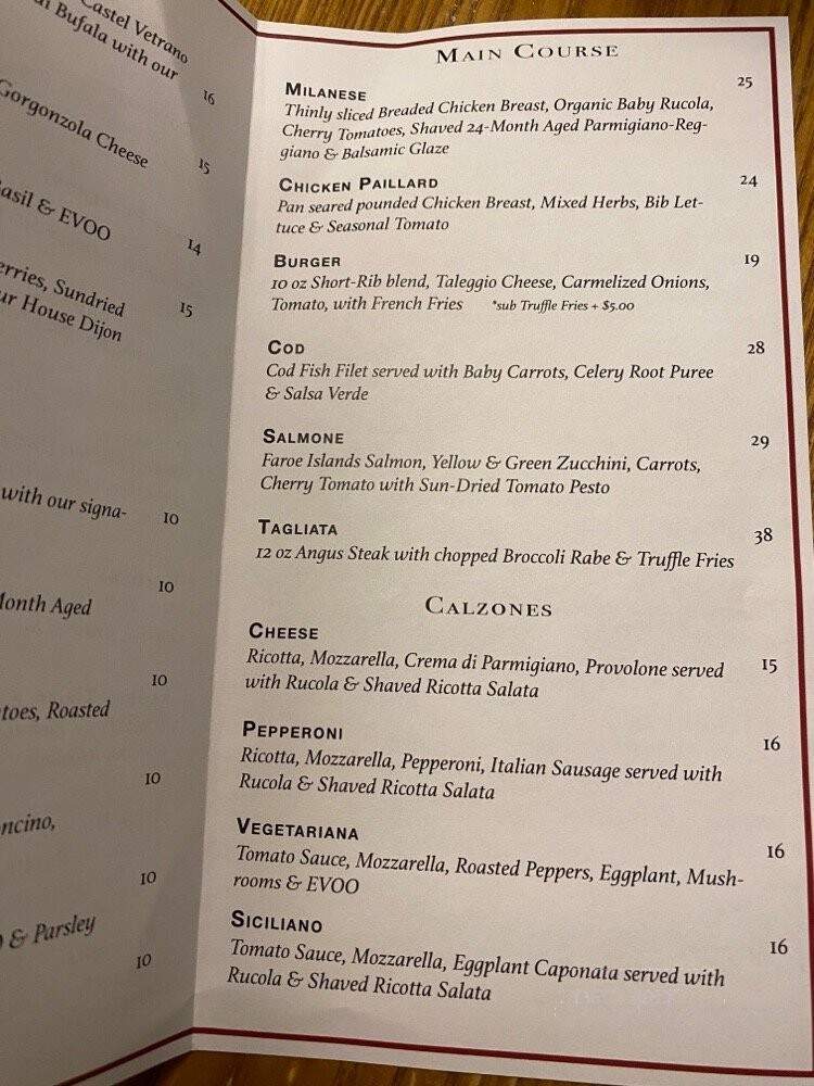 Flora's Pizza Cafe - Syosset, NY menu_pic
