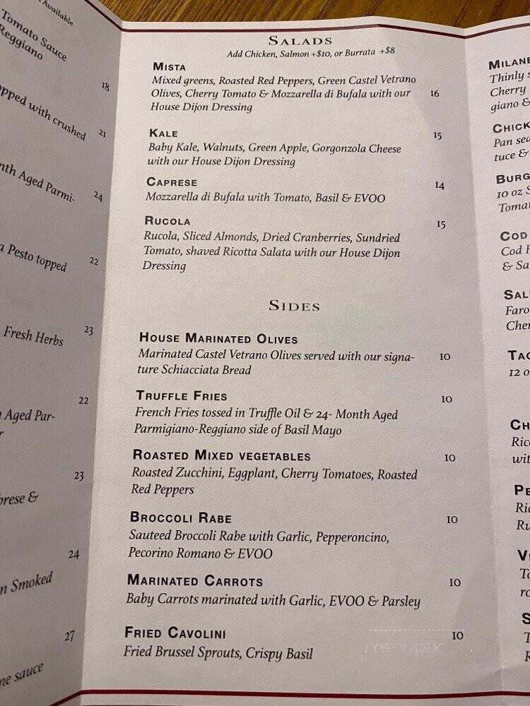 Flora's Pizza Cafe - Syosset, NY menu_pic