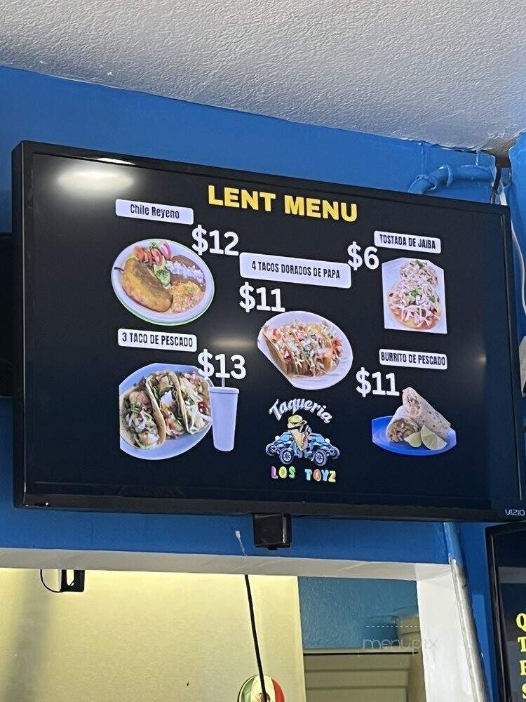Taqueria Los Toys - Hawaiian Gardens, CA menu_pic