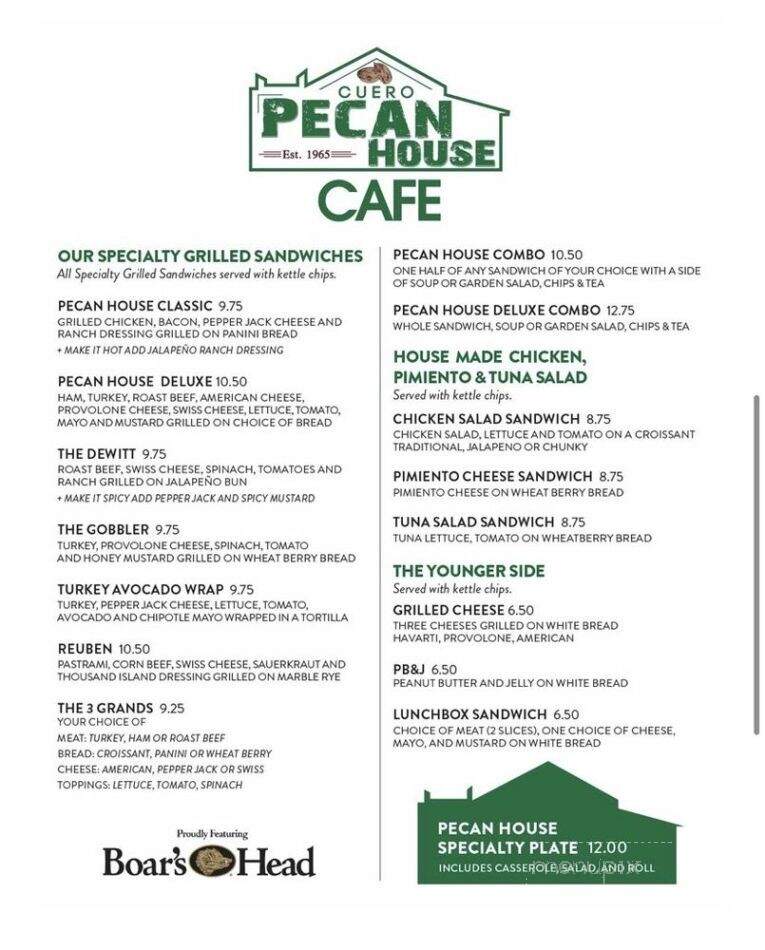 Cuero Pecan House Cafe - Cuero, TX