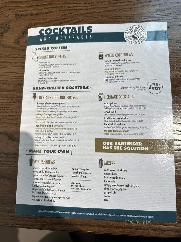 Another Broken Egg Cafe - Rock Hill, SC menu_pic