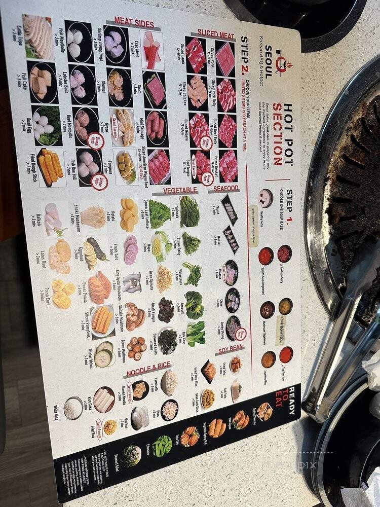 Seoul Korean - Charlottesville, VA menu_pic