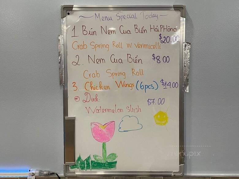 Hoa Phuong Do - Vancouver, BC menu_pic