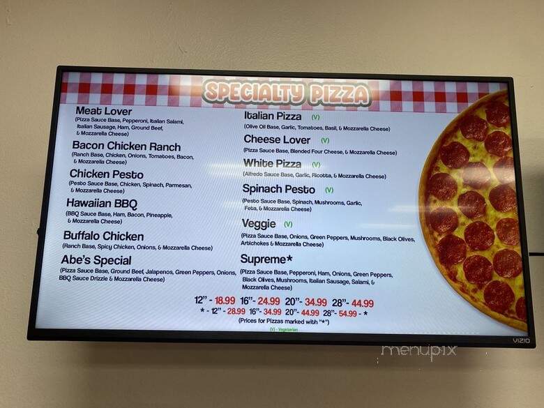 Moe's Giant Pizza - Vista, CA menu_pic