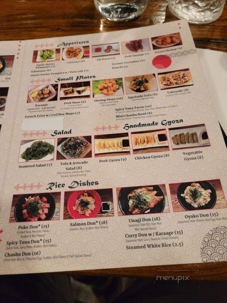Zurutto Ramen & Gyoza Bar - New York, NY menu_pic