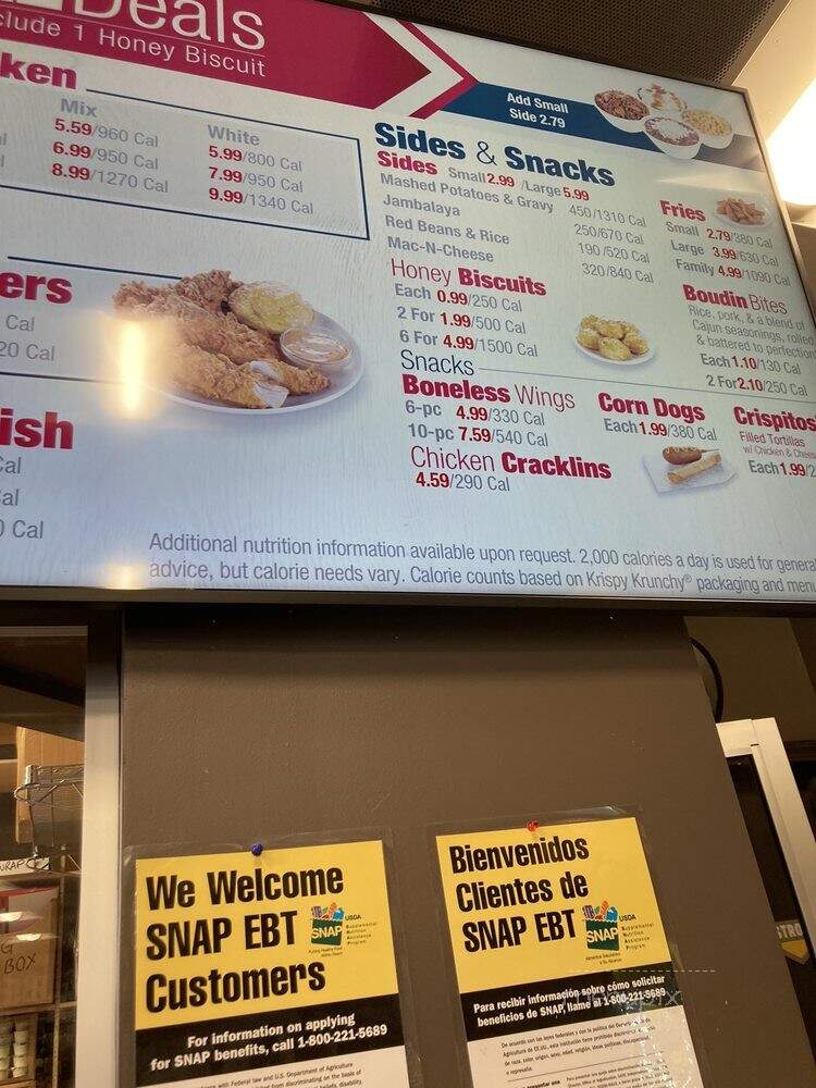 Krispy Krunchy Chicken - Long Beach, CA menu_pic