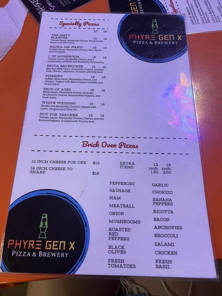 Phyre Gen X Pizza - St. Cloud, FL