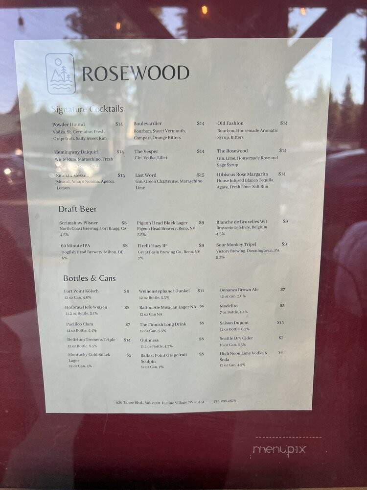 Rosewood Tahoe - Incline Village, NV