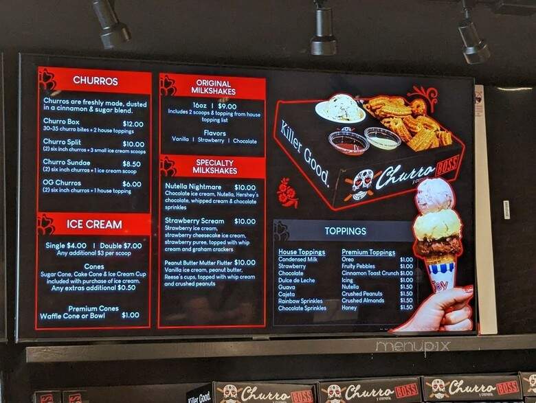 Churro Boss - Covina, CA menu_pic