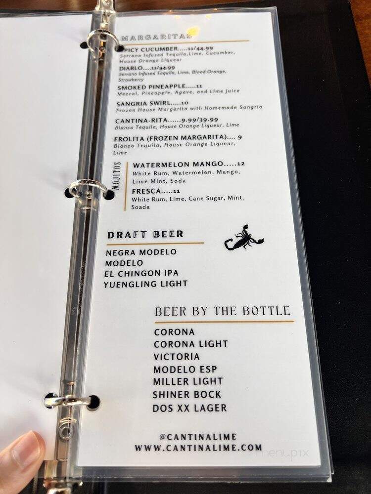 Cantina Lime - Anna, TX menu_pic
