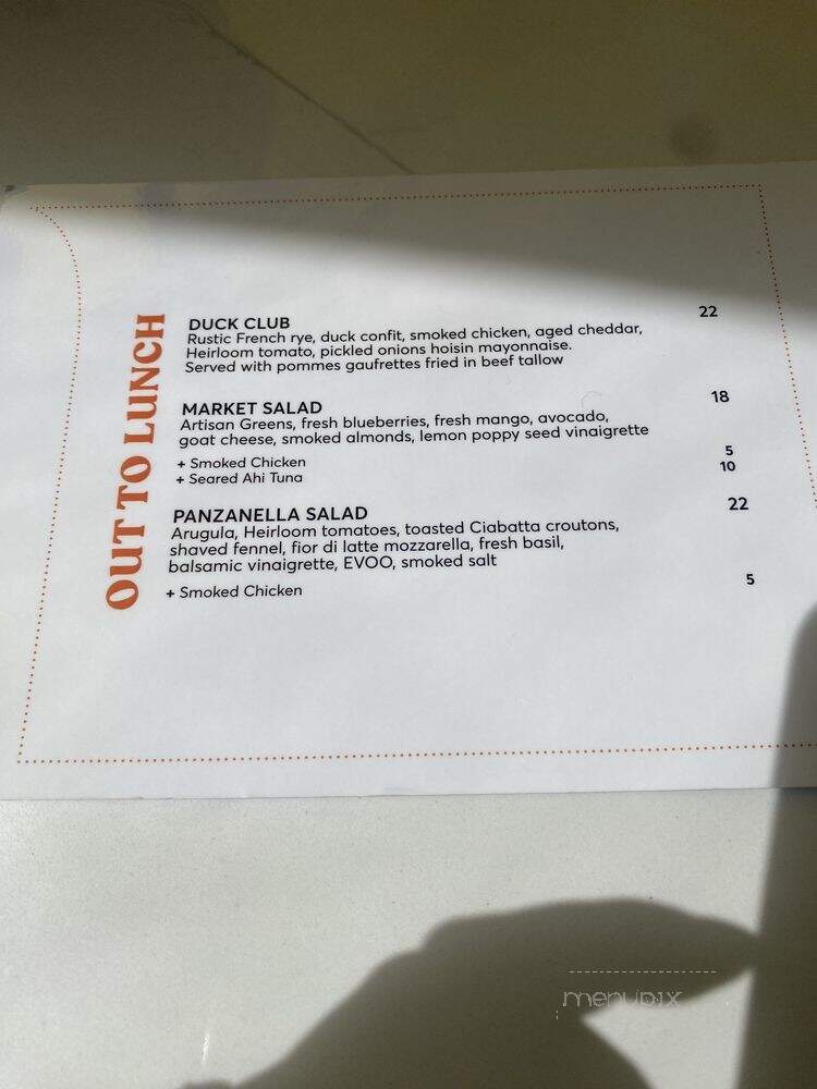 Oeb Breakfast - Langley, BC menu_pic