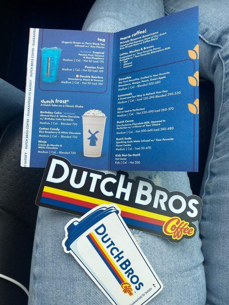 Dutch Bros Coffee - Sevierville, TN menu_pic