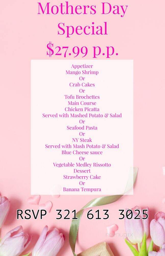 Sassy Spoon Restaurant & Catering - Cape Canaveral, FL menu_pic