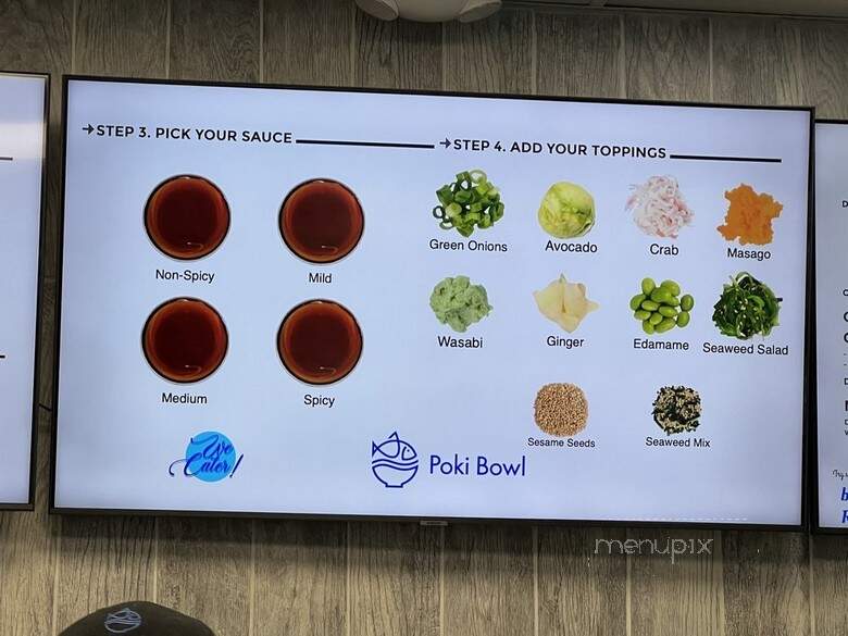 Poki Bowl - Wilmington, NC menu_pic