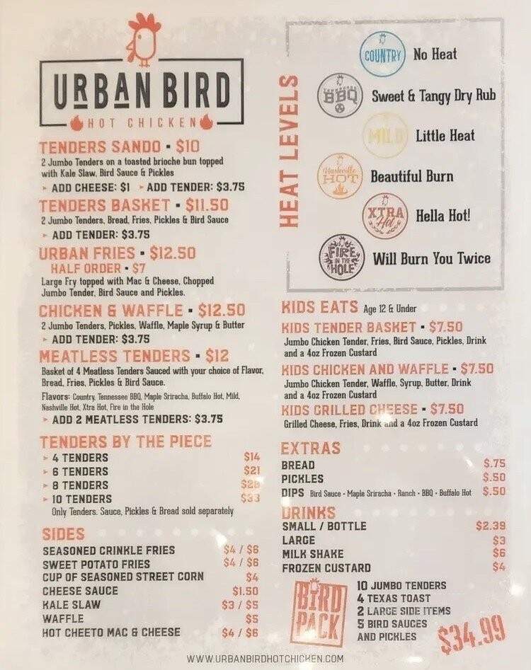 Urban Bird Hot Chicken - Webster, TX