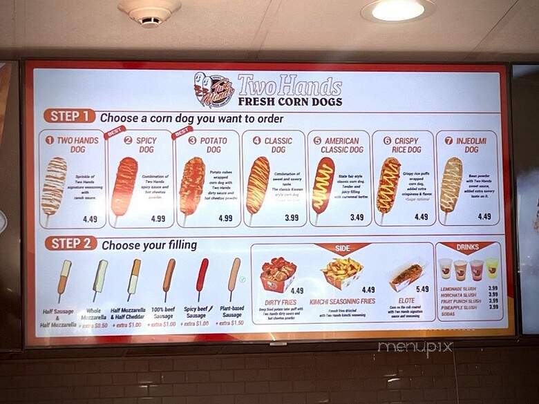 Two Hands Corn Dogs - Los Angeles, CA menu_pic