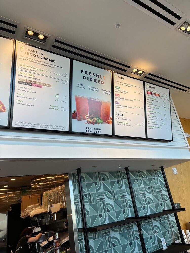 Shake Shack - Emeryville, CA menu_pic