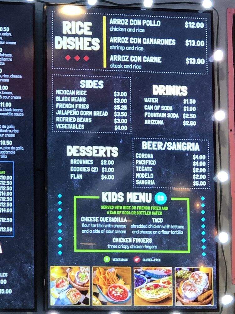 Cactus Cafe - Huntington, NY menu_pic