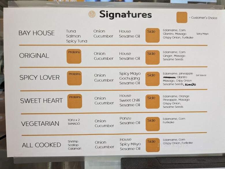 Bay Poke - San Gabriel, CA menu_pic