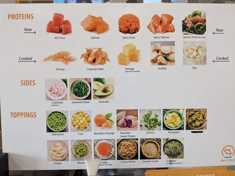 Bay Poke - San Gabriel, CA menu_pic