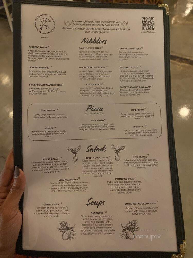 The Ginger Mule - Houston, TX menu_pic