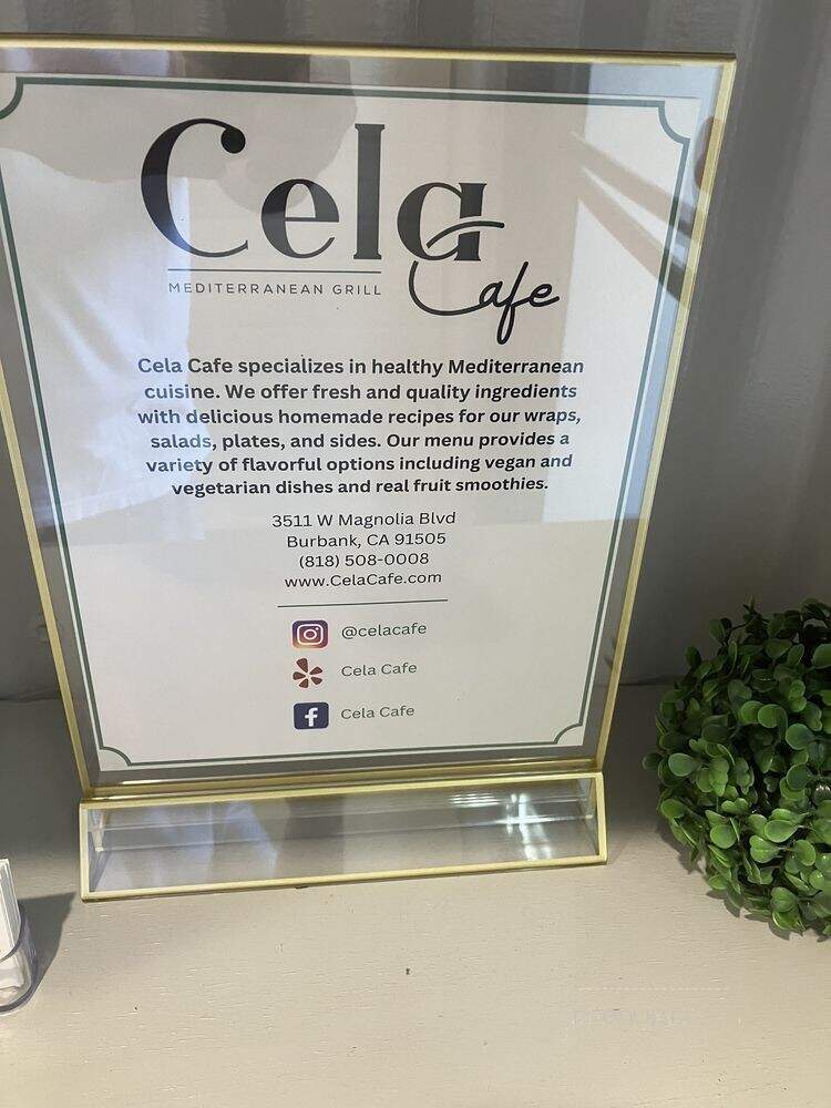 Cela Cafe - Burbank, CA