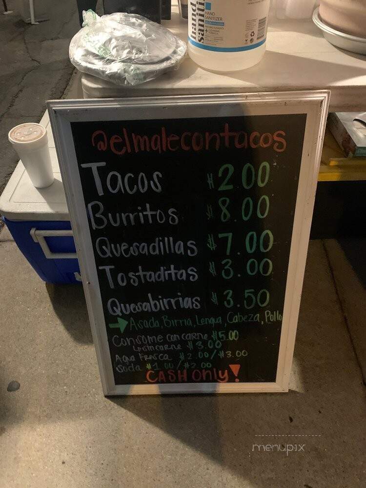 El Malecon Tacos - Lawndale, CA menu_pic