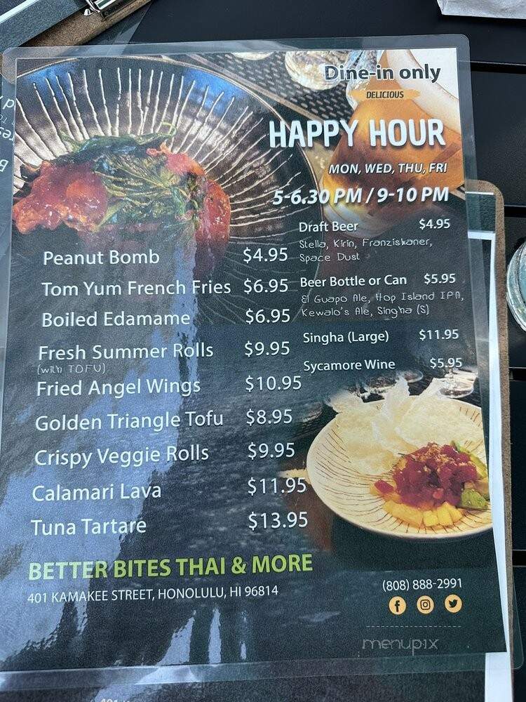 Better Bites Thai & More - Honolulu, HI
