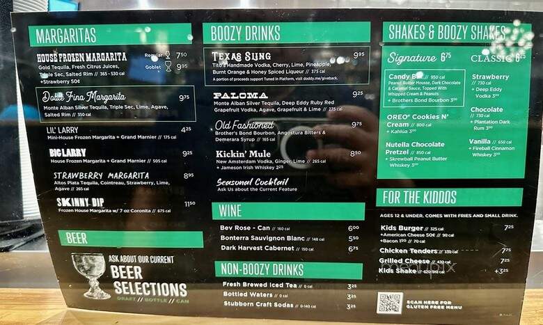 Hopdoddy Burger Bar - Jacksonville, FL menu_pic