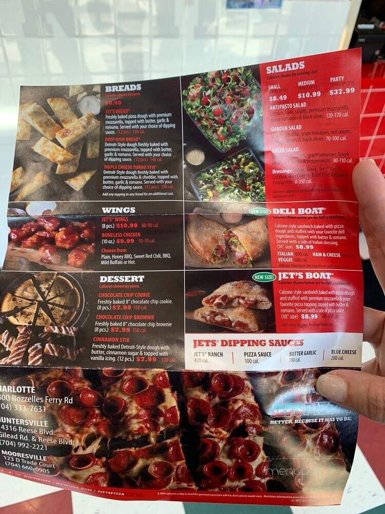Jet's Pizza - Charlotte, NC menu_pic
