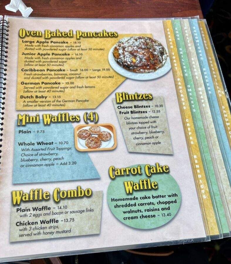 Tasty Waffle - Plainfield, IL menu_pic