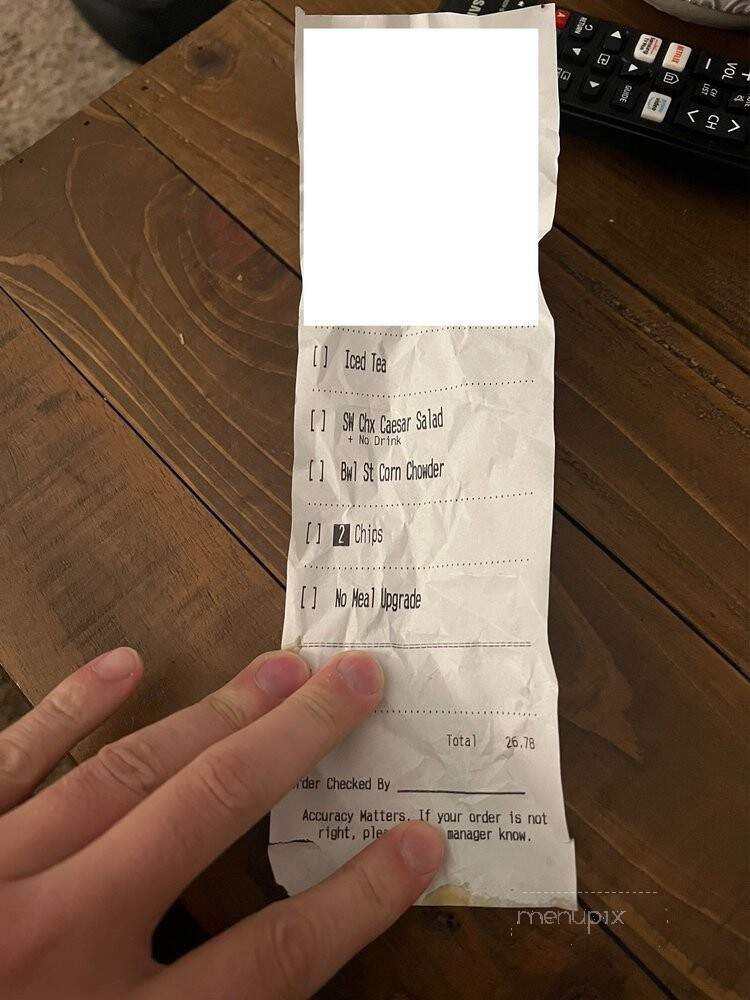 Panera Bread - City of Industry, CA menu_pic