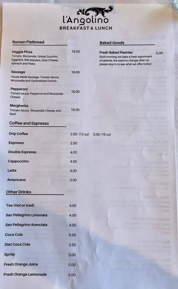 L'Angolino - Solvang, CA menu_pic