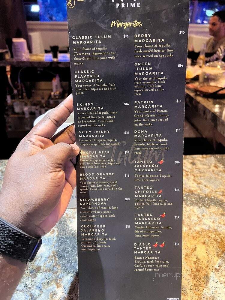 Tulum Prime - Coral Springs, FL menu_pic