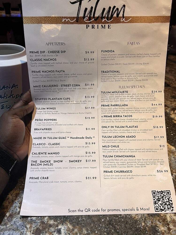 Tulum Prime - Coral Springs, FL menu_pic