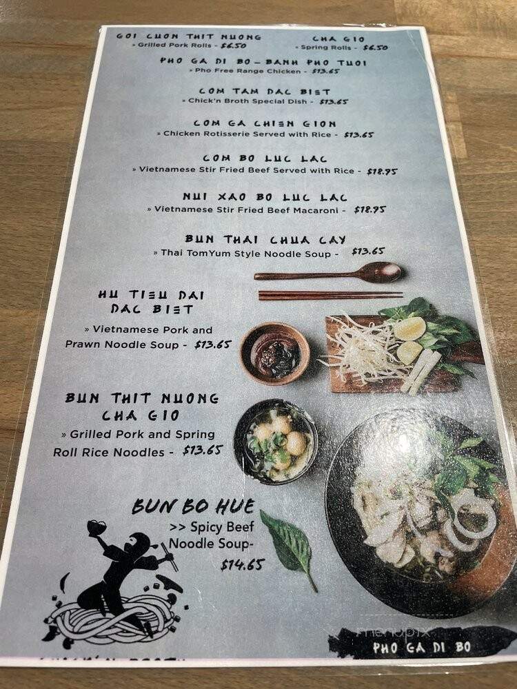 Chickn Broth - Falls Church, VA menu_pic